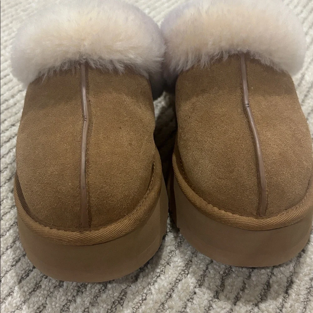Platform Ugg Slippers - Picture 2 of 5
